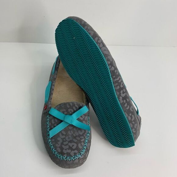 UGG Australia‎ 1006201 7 I Heart Belle Slipper Flat Shoes Leopard  Size 6  Used - Picture 8 of 9